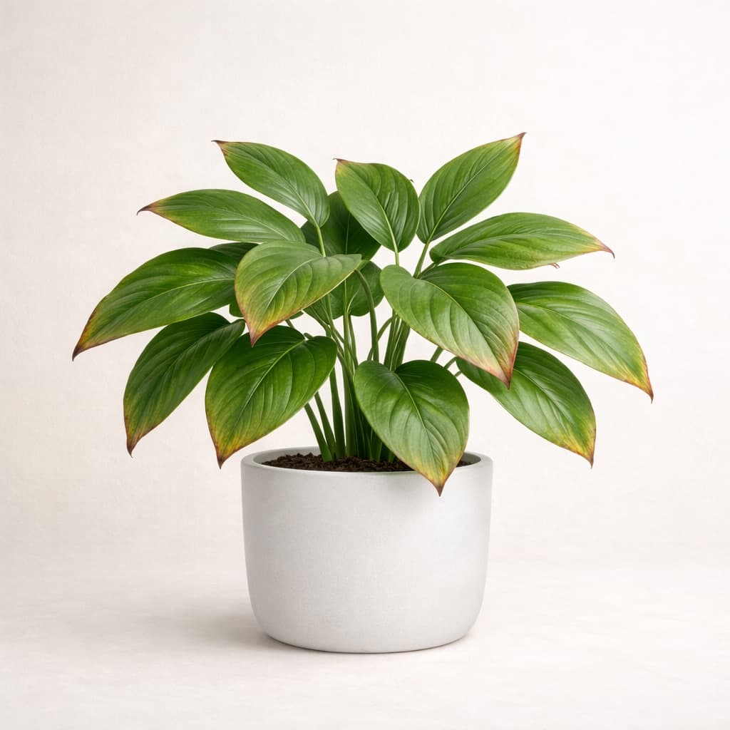 Houseplant: what to do when you see brown leaf tips — Houseplant, brown leaf tips