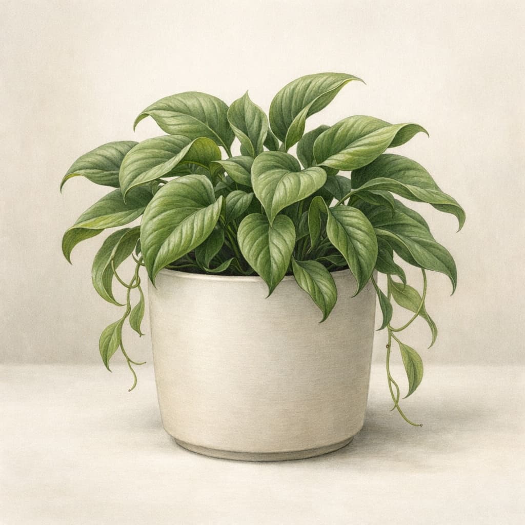 Pothos: what to do when you see curling leaves — Pothos, curling leaves