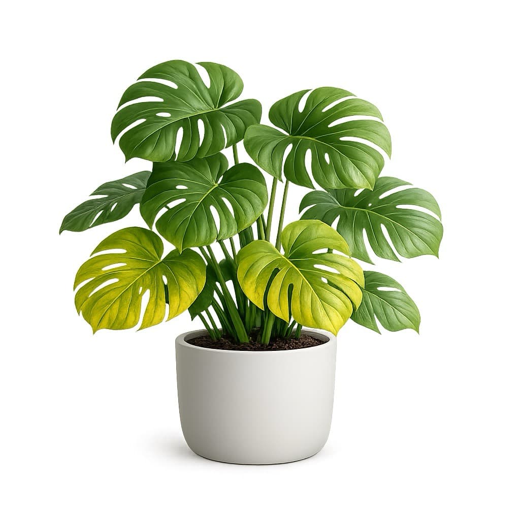 Monstera: what to do when you see yellow leaves — Monstera, yellow leaves